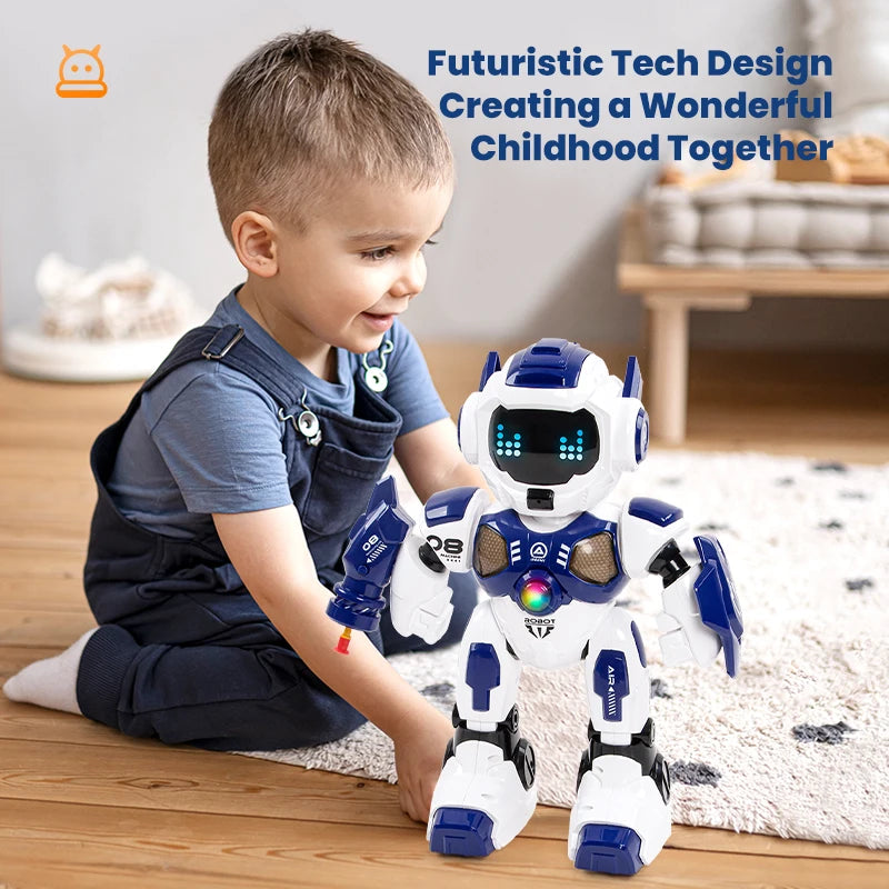 JHD For 2025 New JJRC R35 RC Robot Intelligent Programming Induction Interactive Remote Control Robot Electric Robot Model