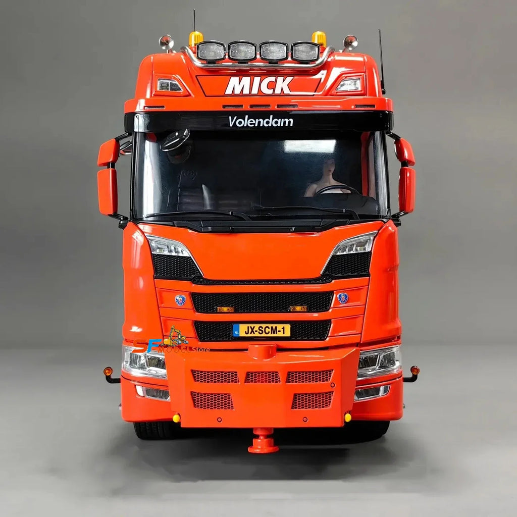 F1650 RC Crane R650 RC Truck 10x10 1/14 Metal Hydraulic Crane Truck Model Advanced Engineering Machinery RC Car Toy