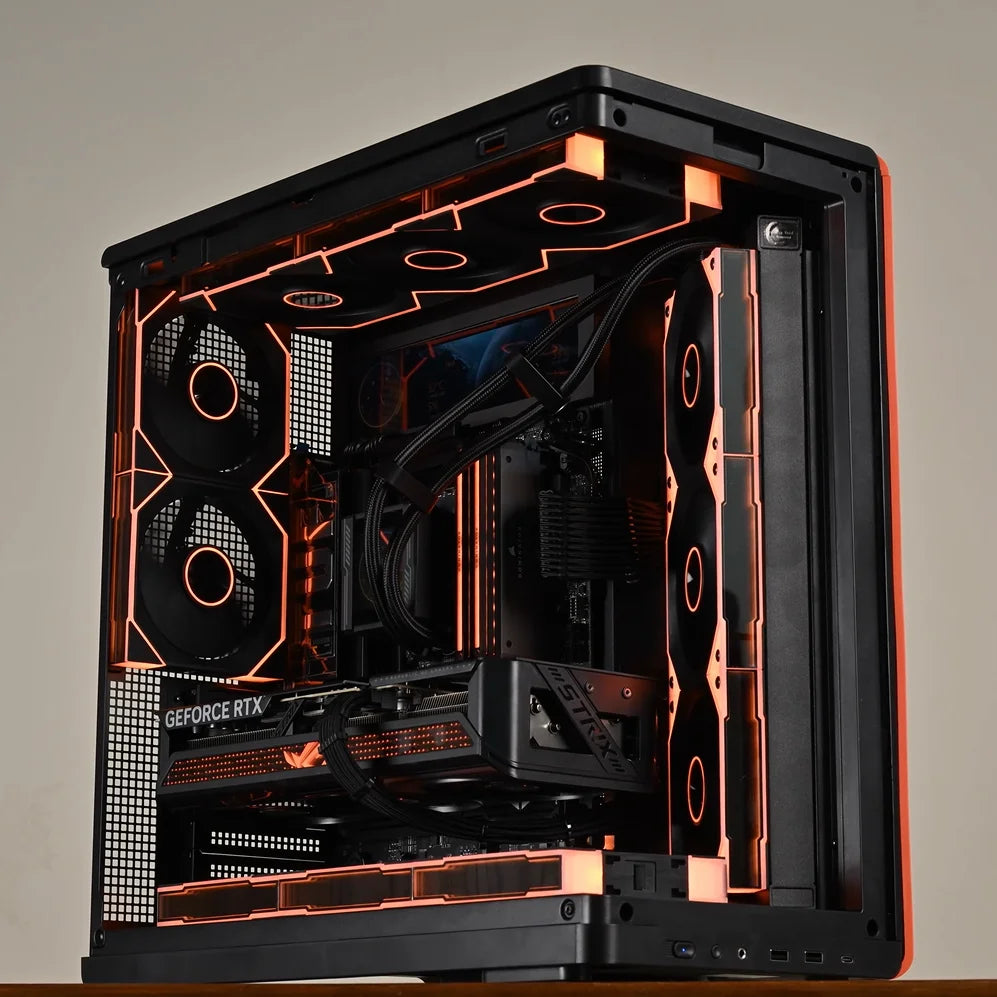 High-End 9800X3D Gaming PC RTX 5080 2TB NVMe Win10 Desktop Computer