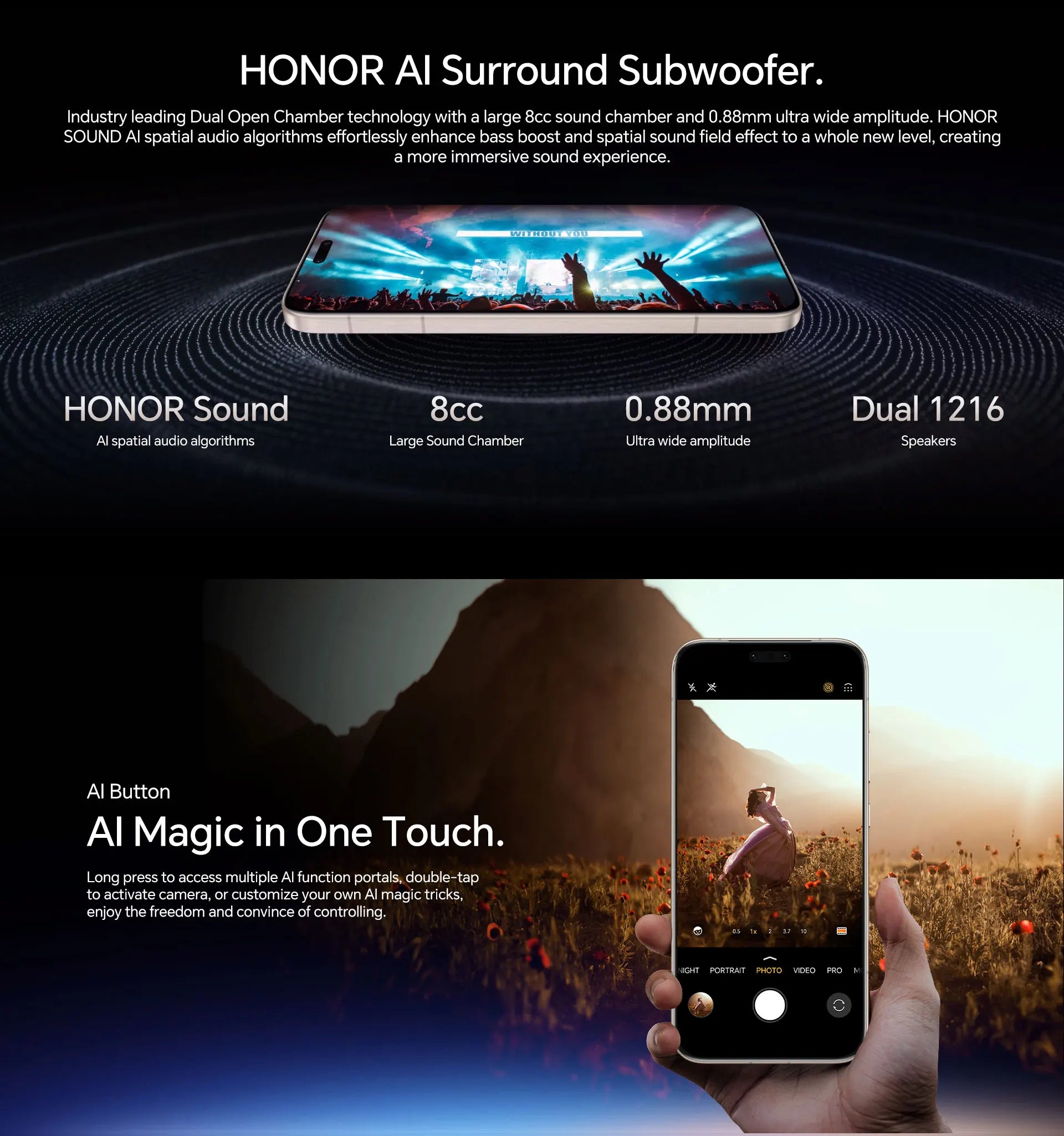 Global Version HONOR Magic8 Pro Snapdragon 8 Elite Gen 5 6.71'' 120Hz OLED Display 7100mAh 100W SuperCharge Magic 8 Pro Phones