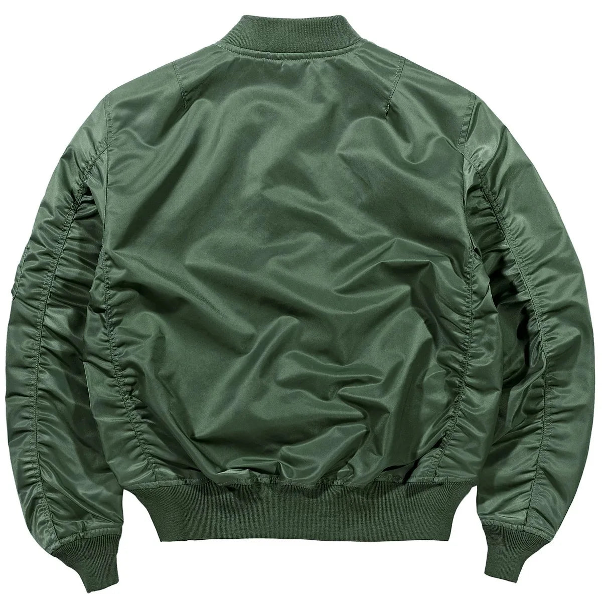 High-Quality Bomber Jacket for Men Casual Classic Fit Leather Jacket for Spring Autumn Winter