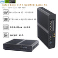 11th Gen Upgraded Version MINI Gaming PC Intel Core i7-11800H RTX 3070 8G RTX3060M 12G RTX4060 8G GPU 2 * DDR4   4 screen output