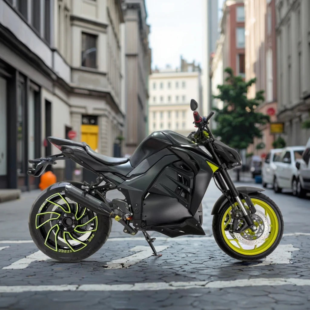 Urban Adult 60V-70V Mid Drive Motorcycle 60km/h Max Speed 500W-1500W Range Two-Wheeled Scooter/Ebike City Bike 1000W-5000W