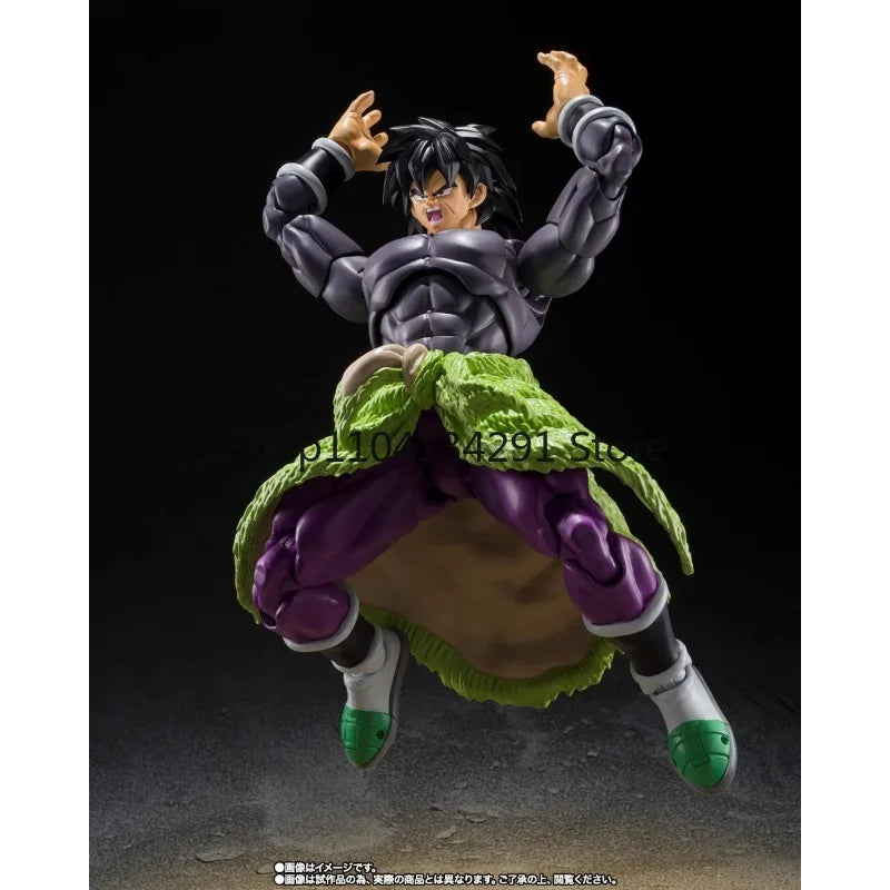 Bandai Original S.H.Figuarts Dragon Ball Super Anime Figure Broly SUPER HERO Action Figure Toys for Boys Girls Birthday Gifts