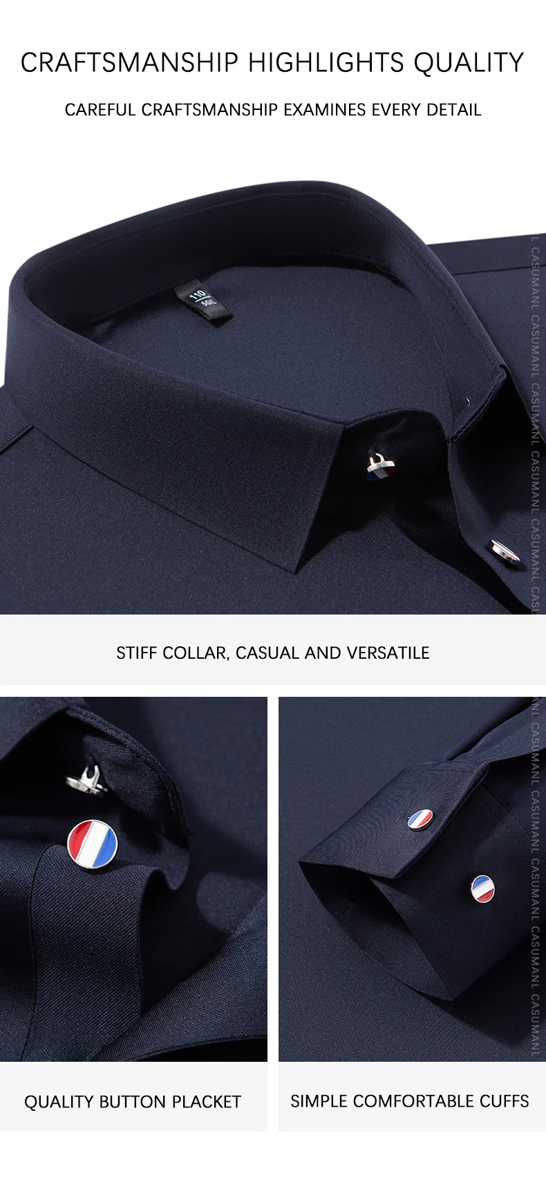 BROWON 2025 Spring Autumn Casual Work Tops Man Tshirt Long Sleeve Solid Color Soft Elegant Business Mulberry Silk T Shirt Man