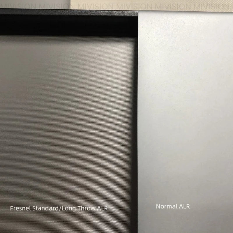 Motorized Fresnel ALR Floor Rising Projector Screen for Standard/Long Throw Projector, 8K Floor Stand Screen for Home Theater