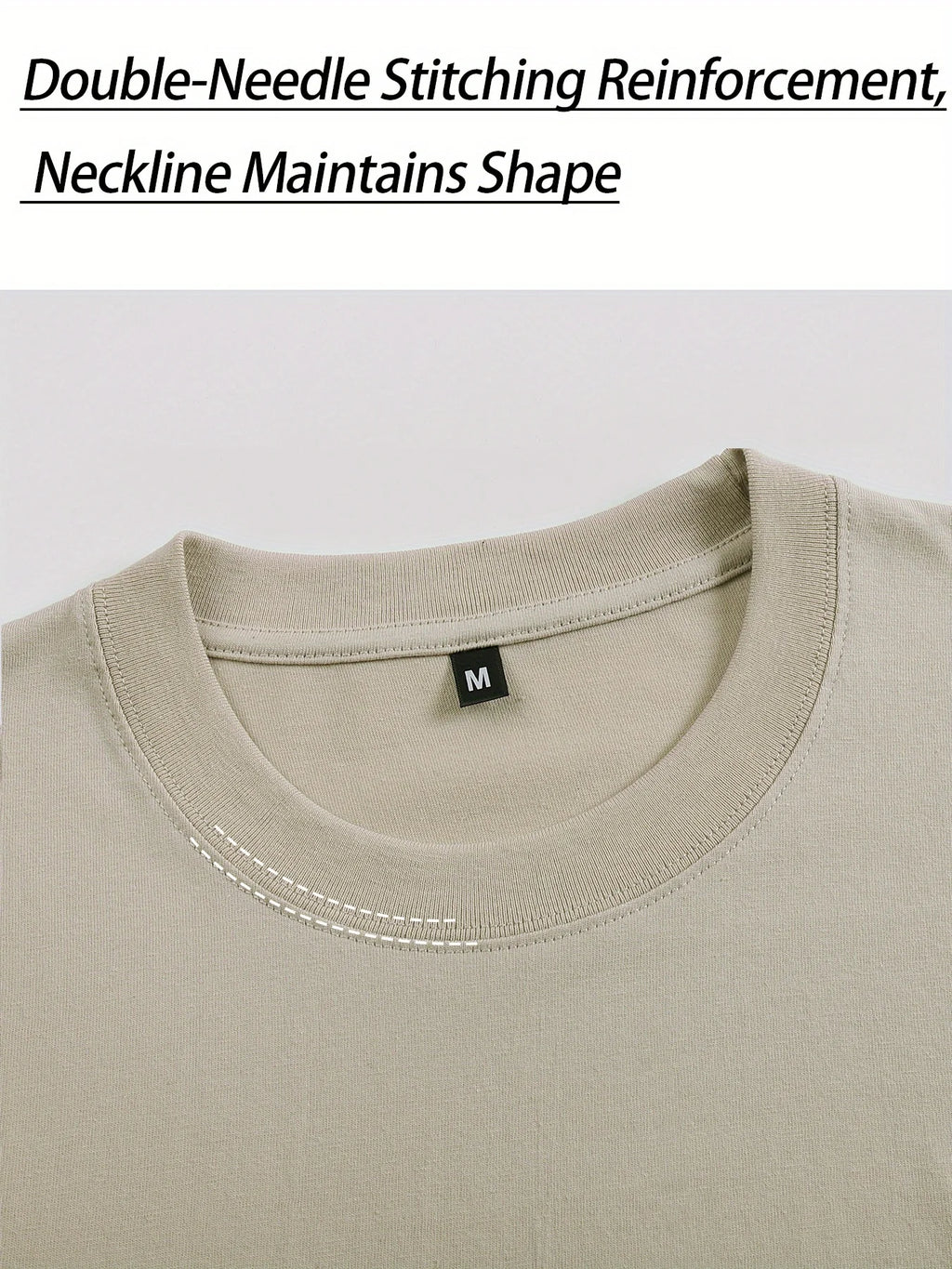 Men's 100% pure cotton fashionable casual loose Italian style Milan letter printed round neck short sleeved T-shirt top