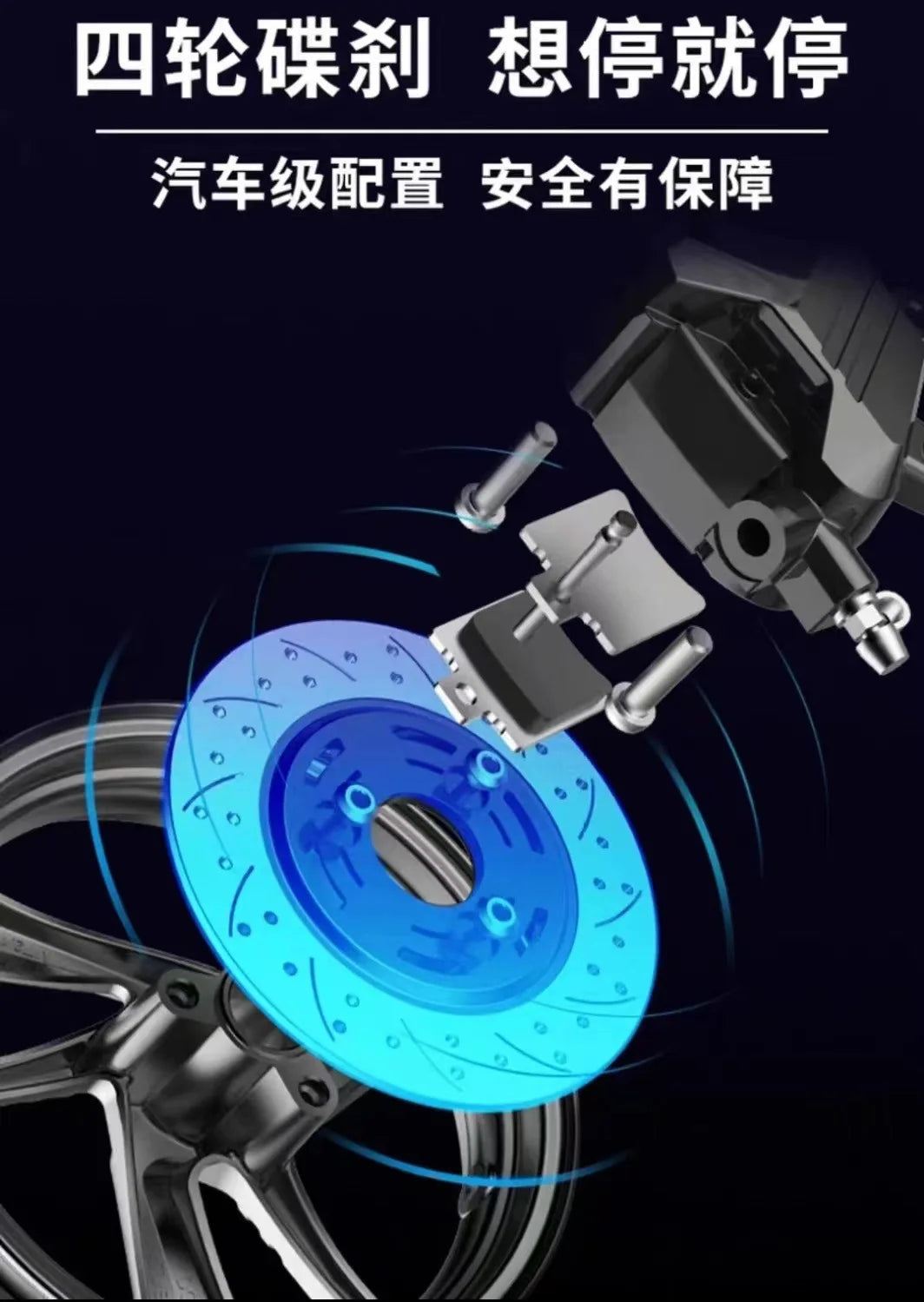 Electric pickup four-wheeler, new energy oil and electricity dual-purpose adult home off-road double-row pulling four-wheeler