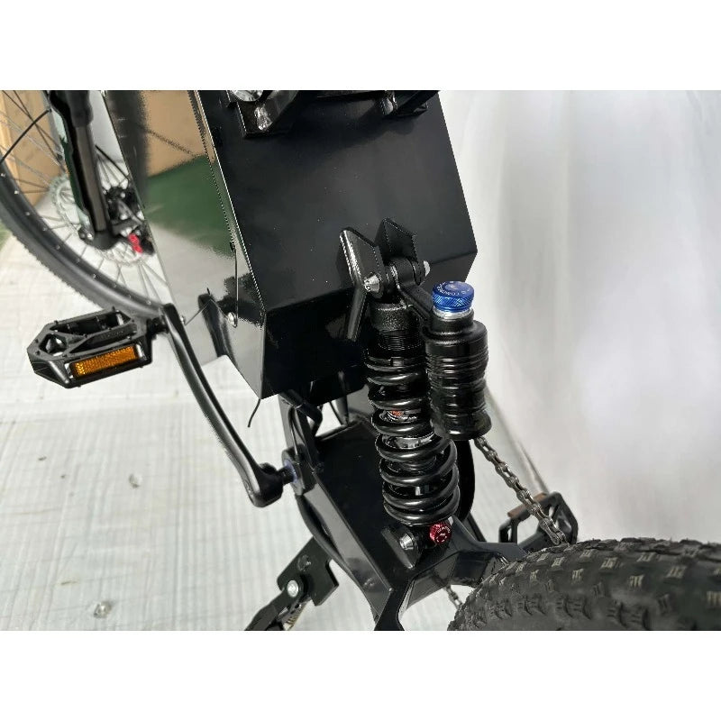 SXLL Electric City Bike 72v5000 Remote Bike with custom fat tires for daily work