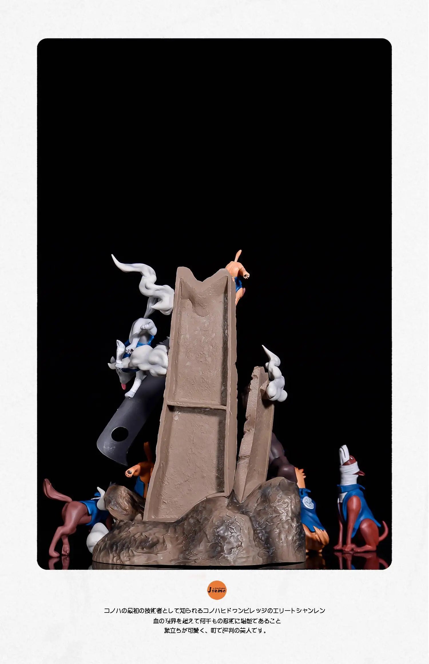 Naruto Shippuden Anime Figures Hatake Kakashi GK Oversize Model 36cm Action Figure Statue PVC Figurine Figma Collectible Toys