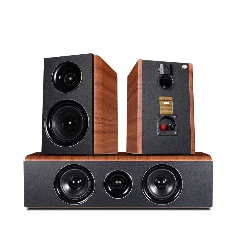 SoundHot Selling 5.1 Home Theater System Wooden Box Powerful Sound Karaoke Speaker Home Theatre Systems