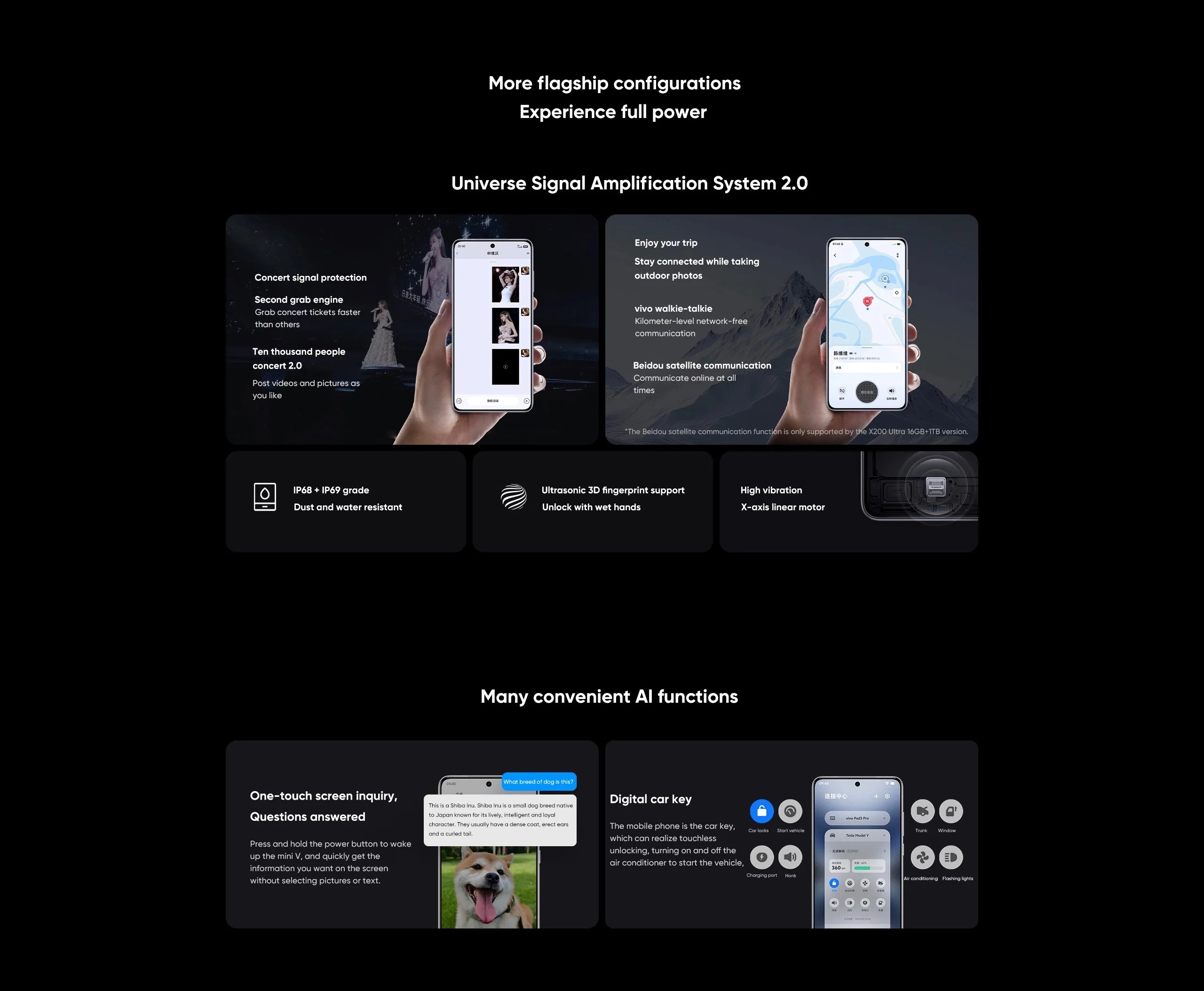 Vivo X200 Ultra 5G Smart Phone 6.82'' 120Hz AMOLED Screen Snapdragon 8 Elite 6000mAh Battery 90W SuperCharge Android 15 OriginOS