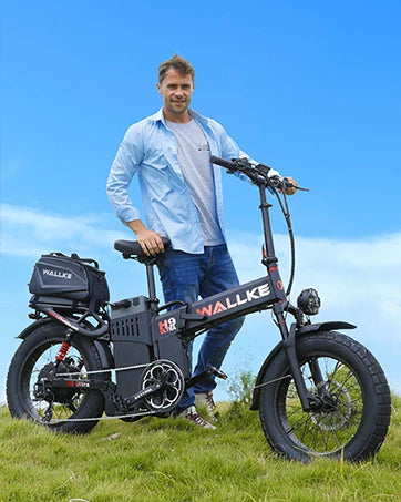 H7 Ultra 4000W Long Range Electric Bike for Adults, Solar Charge Supported Fat Tire E-Bike with Portable Power Output, Al
