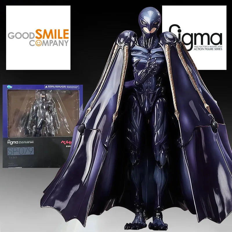 GSC Genuine FINGMA Anime Figure #SP-79 Femto & #SP-80 Birth Action Figure Toys for Boys Kids Gift Collectible Model Ornaments