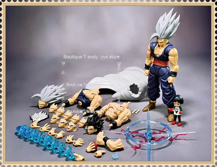 LS L.S.Studio Son Gohan Figure Dragon Ball Super Saiyan Beast Gohan Super Hero Anime Action Figures Model Kids Toys Gifts