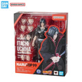 Bandai Original Genuine Figure Naruto Model Kit SHF Uchiha Itachi NarutoP99 Collection Action Figure Model for Kids Toys Gifts