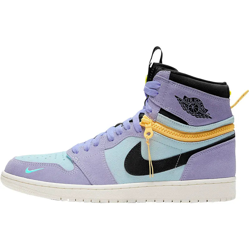 Nike genuine Air Jordan 1 High Zip Men's Sneakers CW6576-500