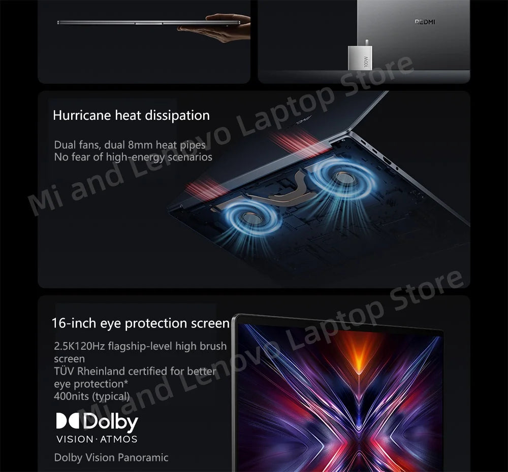 Xiaomi REDMI Book 16 2025 i5-13500H 32G 1TB 16inch 2.5K 120Hz Screen Gray