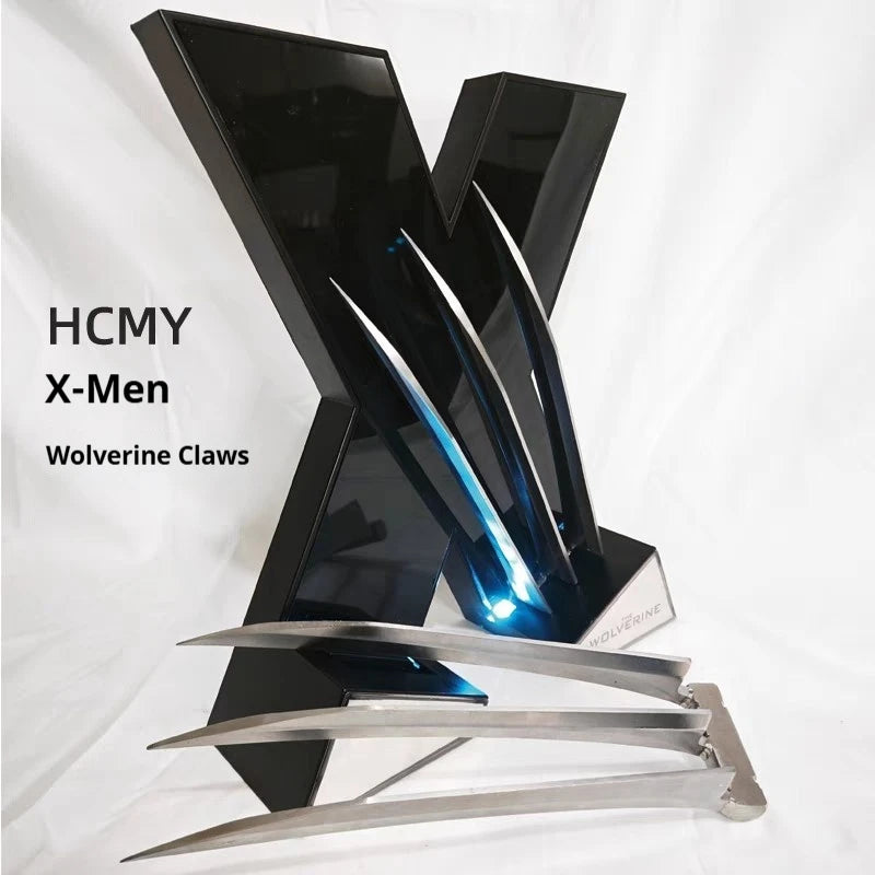 Metal Claws Wearable Cosplay Prop  X-Men Deadpool And Wolverine Movie Replica Desktop Ornament Surprise Halloween Gifts For Fans
