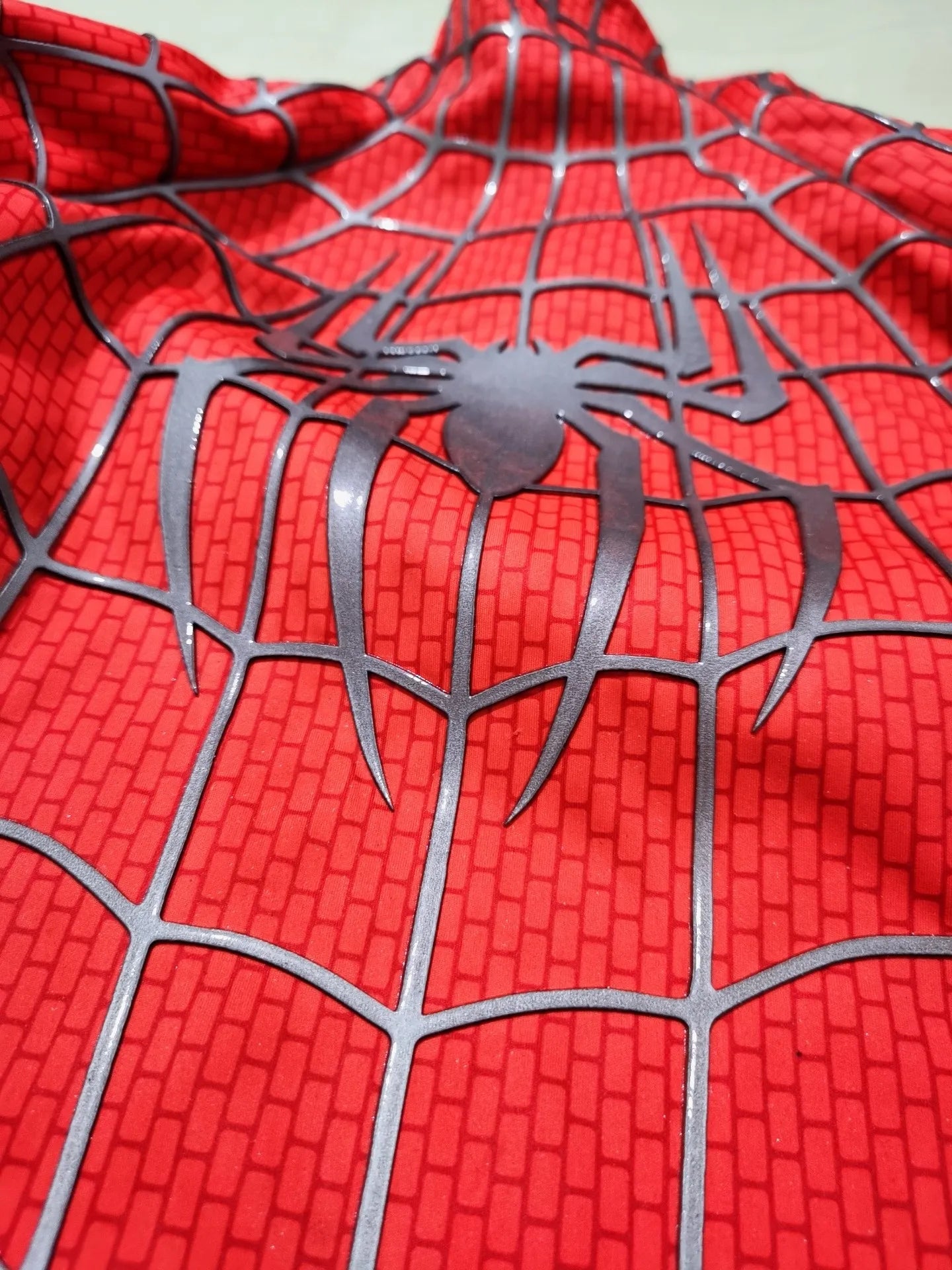 Classic Tobey Spider-Man Costume 1:1 Wearable 3D Toby Spider-Man Jumpsuit with Mask Webs Handmade Cosplay Suit for Coser Gift