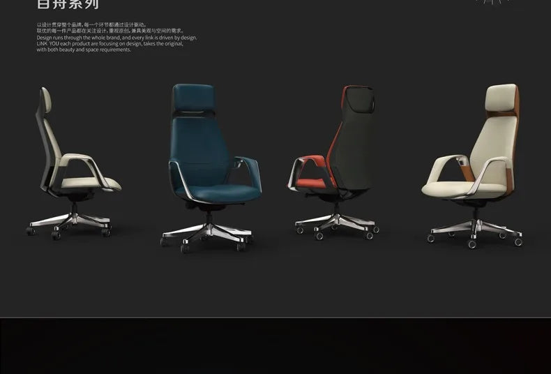 Design Cushion Office Chair Aesthetic Modern Gaming Ergonomic Office Chair Luxury Executive Chaise De Bureau Home Furniture