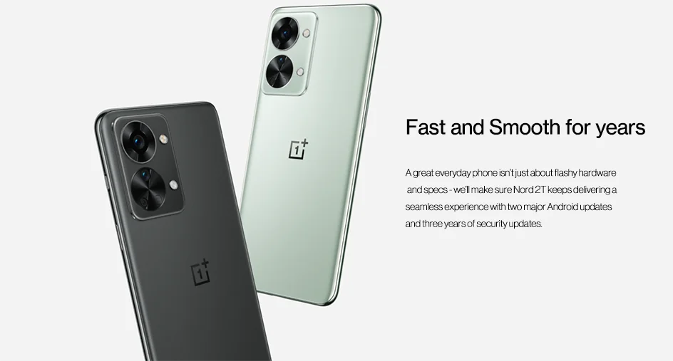 OnePlus Nord 2T Global Version MTK Dimensity 1300 5G 8GB 128GB 80W Fast Charge 90Hz AMOLED
