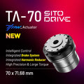 Sito TA70 24V Can Micro PTZ Motor Bldc Servo Drive Motor 100 Ratio Small Harmonic Drive Gearmotor Robot Joint Actuator