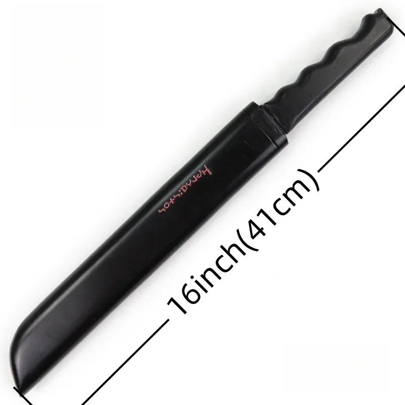 16in/41cm Bell Katana Dagger Anime DanMachi Hestia Ninja Knife Cosplay Prop Wooden Sword Real Size Japanese Katana Samurai Sword