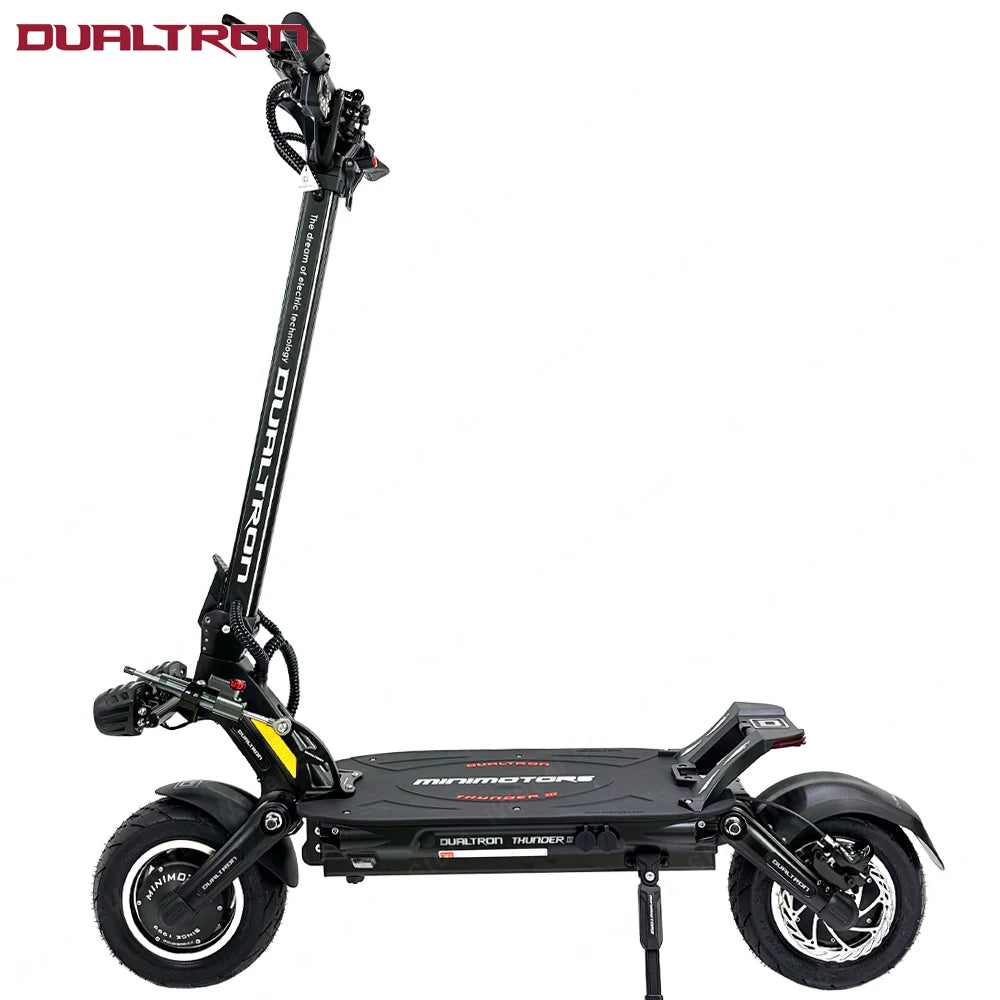 Dulatron Thunder III 72V 40Ah Battery 2*2500W Motor Peak Power 11000W NUTT 4-Piston Brake Dualtron Electric Scooter