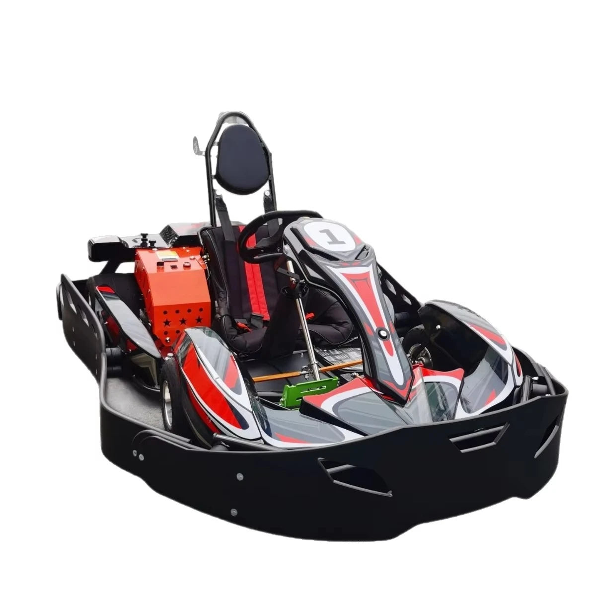 new product 3000W/72V/40Ah high-speed remote control four-wheel electric racing kart