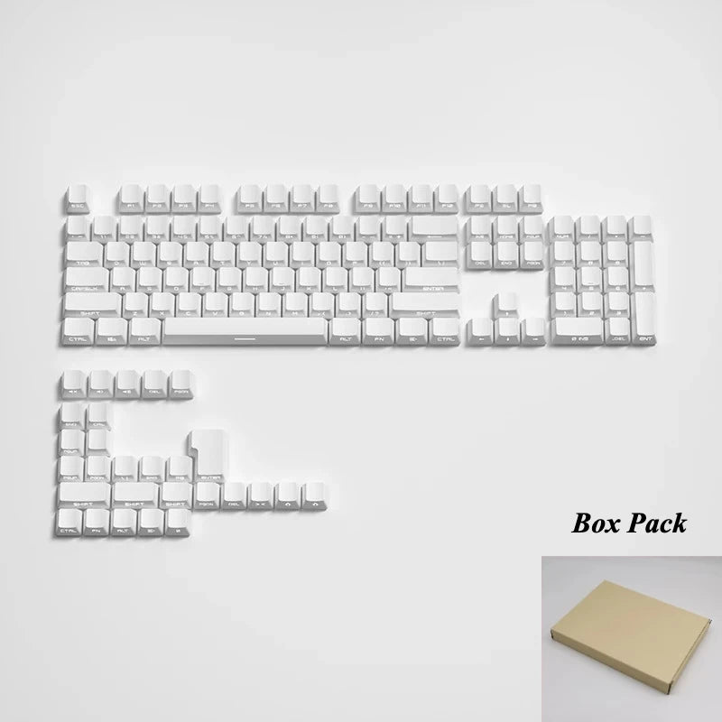 2025 New Original Daylight Cherry Keycaps PBT Translucent Gradient Color Side Engraving Personalized for MX Mechanical Keyboards