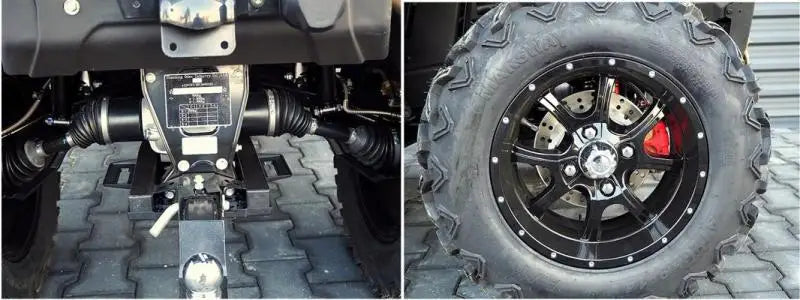 High-Power Off-Road Farm & Utility 4WD ATV Vehicle 4X4 Gasoline ATV 1000cc Quad