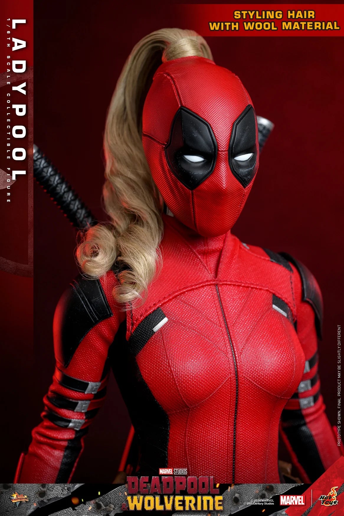 In Stock HOT TOYS Ladypool Deadpool 1/6 Movability Model Toys Collect MMS747 Deadpool & Wolverine HT Ladypool
