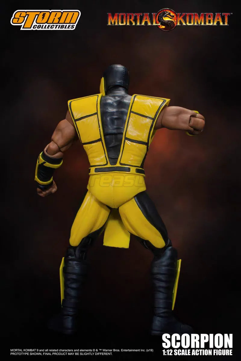 【MT】Storm Collectibles Mortal Kombat SCORPION Yellow Ninja Regular Version 1/12 Action Figure Toy Collection