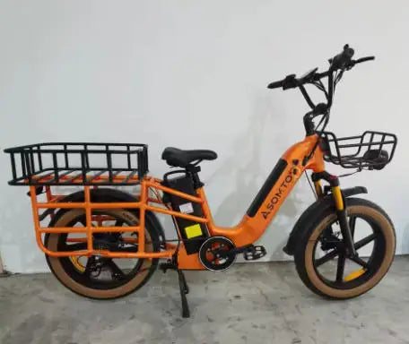 Electric bike 750W motor 48v30ah lithium Battery 45km/h E-bike 20 inch tire mountain off-road riding Transportable E bicycle