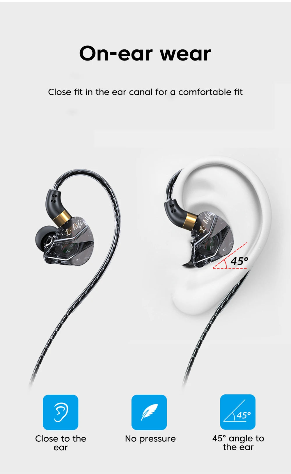 OLAF HiFi Type C Gaming Headphones Wired Earphones Handsfree Bass Stereo 3.5mm Headset Gamer Sports Earbuds Noise Cancelling