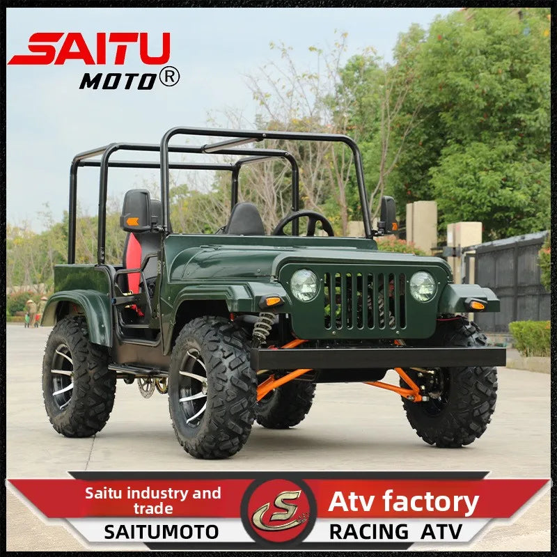ATV Quad Motocross Go-kart Electric All-terrain Vehicle 3000W High Power Band Climbing Gear