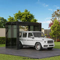 Durable  Automatic Shrinkage Sunshade Garage Foldable Carport, Retractable Carport, Manual, Electric