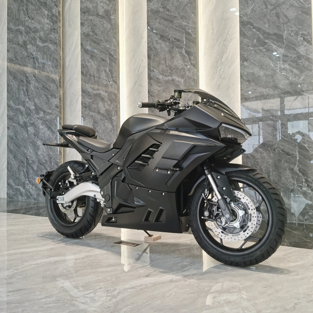Strovan Motorcycle Unique Design Aluminum Flat Fork Top Speed 140km/h Hot Sell Electric Motorcycle Scooter Bike