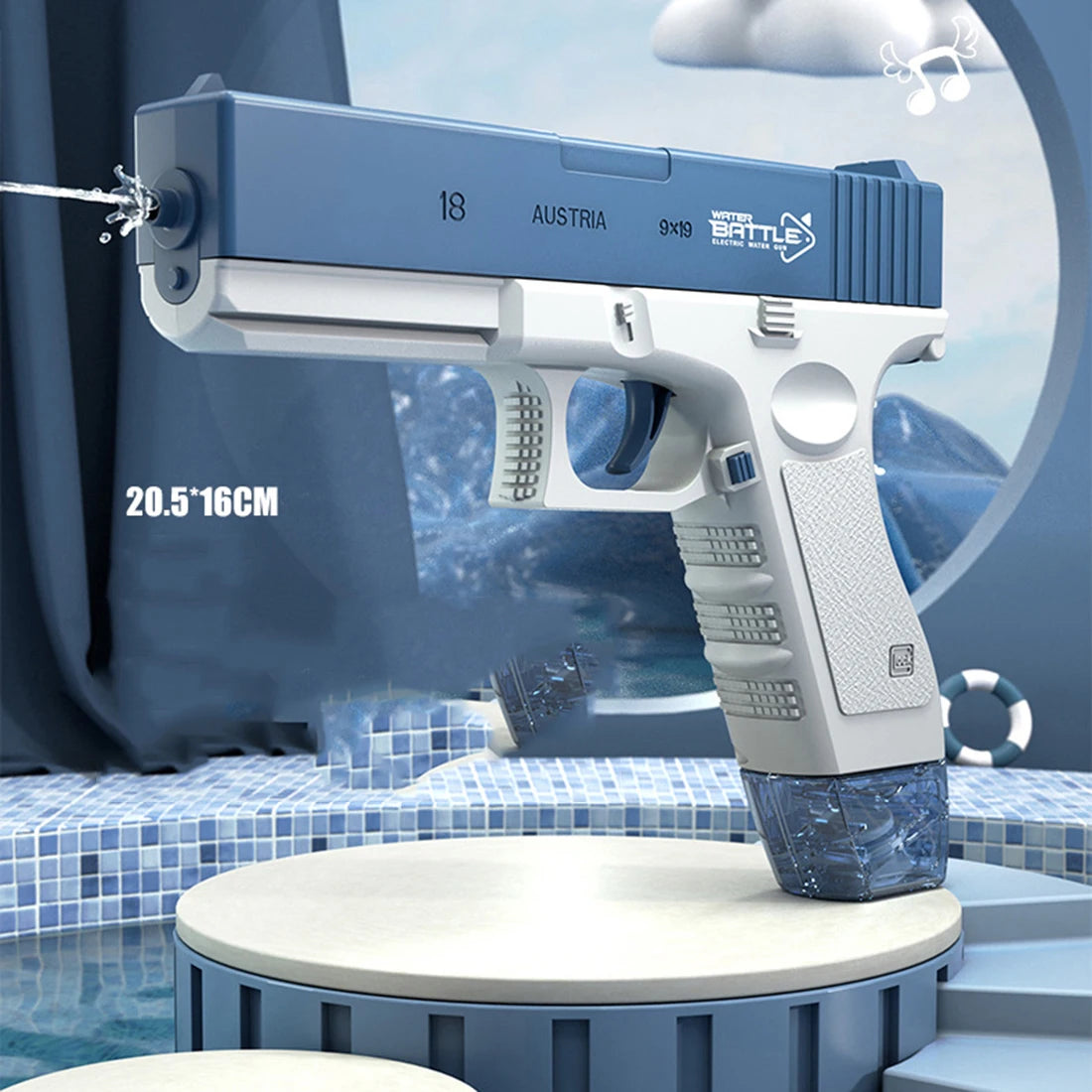 Electric Water Gun Water Spray Toys Bursts Children's High-pressure Strong Charging Energy Water Automatic Children's Toy Guns