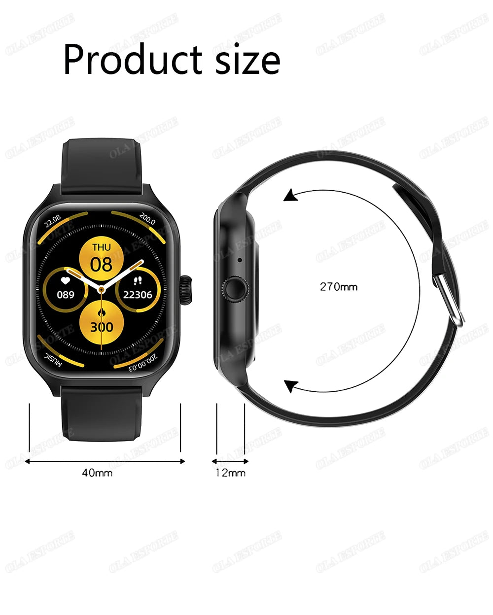 New Outdoor Military GPS Smart Watch Men Waterproof Multiple Sport Mode Fitness HD Bluetooth Calls Smartwatch Men Women Bracelet