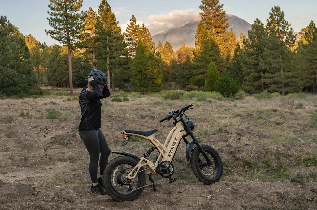 1000W mountain adult electric bicycle 48V20AH motorcycle style electric bicycle 20 inch dual oil disc off-road electric bicycle