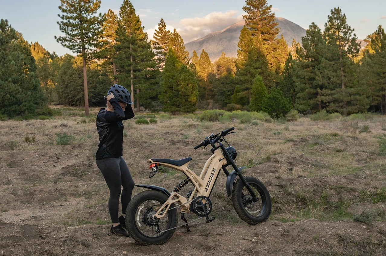 1000W mountain adult electric bicycle 48V20AH motorcycle style electric bicycle 20 inch dual oil disc off-road electric bicycle