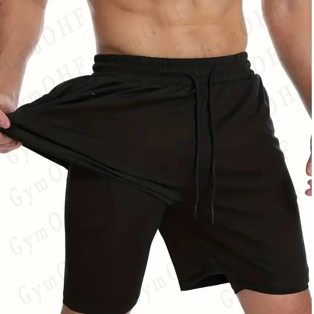 Anime Baki Sport Suits Runing Compression Shirt Shorts Sets Gym Fitness Jogging Training Rashguard Sportwear 2 in 1 Mens