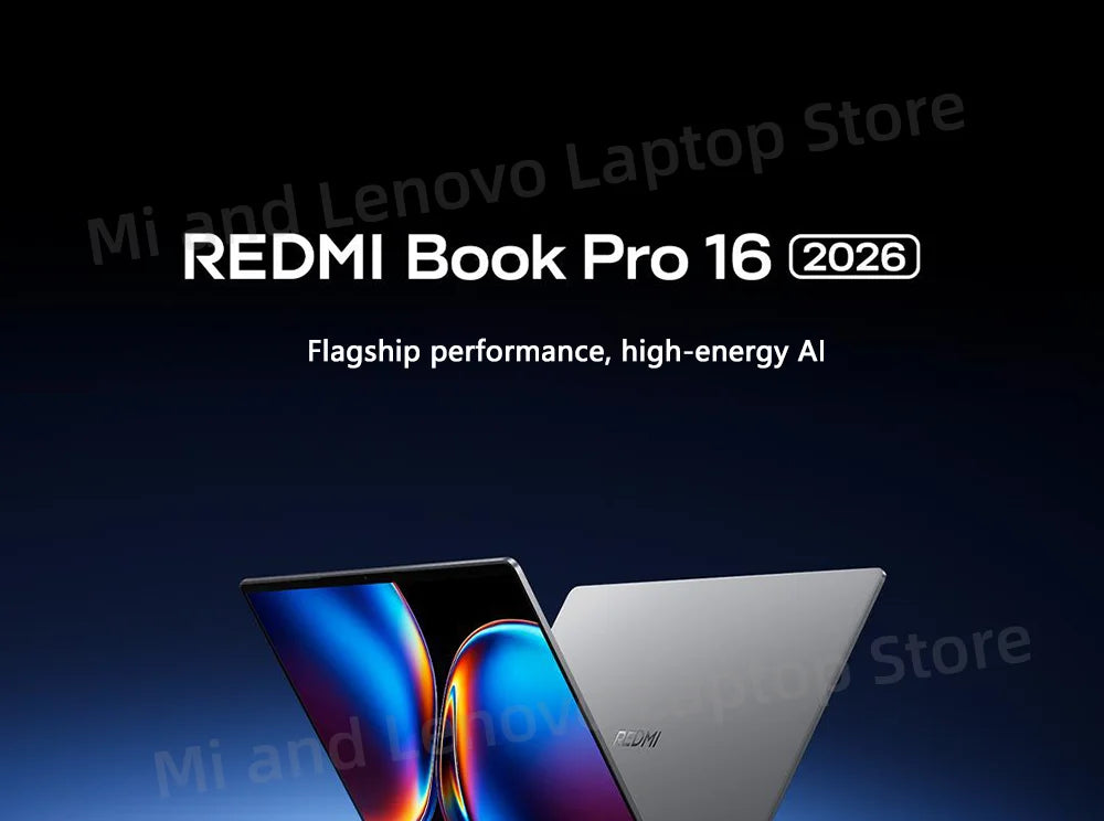 【NEW】Xiaomi REDMI Book Pro 16 2026 Ultra5-338H/UltraX7-358H 32GB+1TB 16inch 3.2K 165Hz Screen