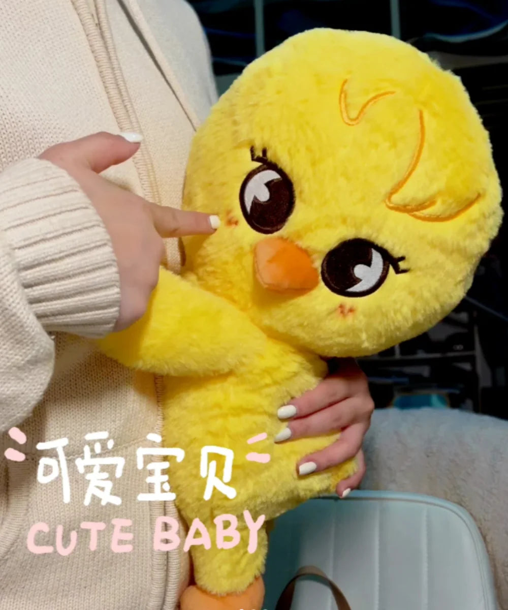 K-POP Beige Dog Plush Kawaii SKZOO Stuffed Animals Doll, Crossbody Bag for Girls Kids Fans Birthday Present