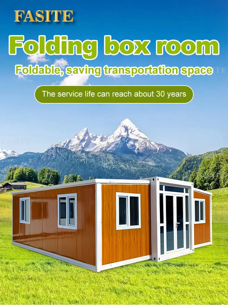 China Container House Modern Prefabricated House Expandable Container House Factory