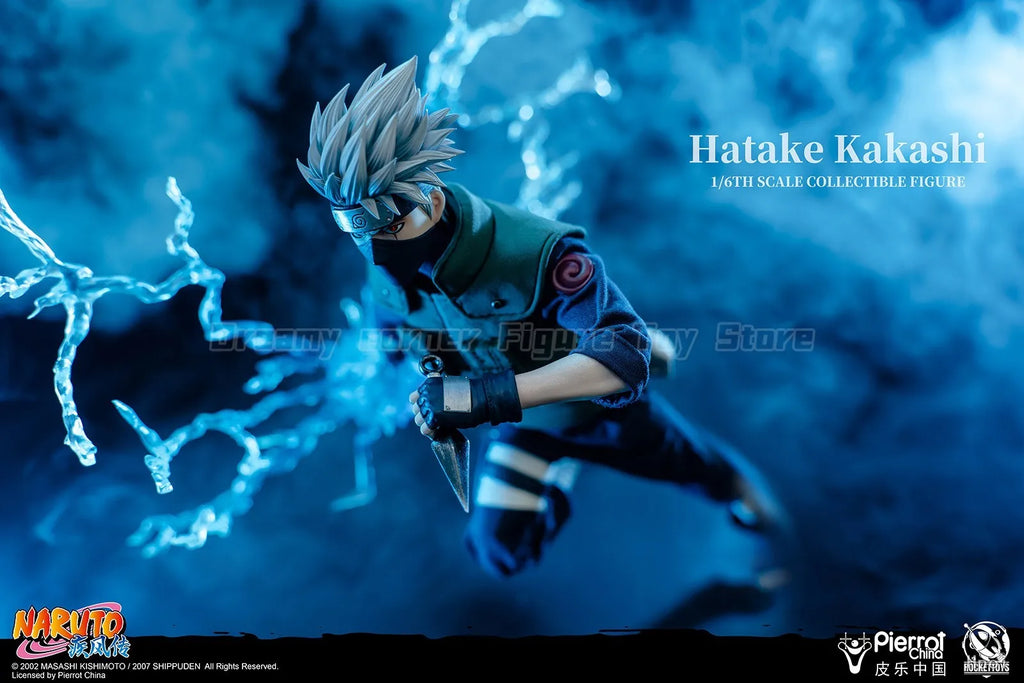 【In Stock】RocketToys ROC-004 NARUTO Shippuden Hatake Kakashi 1/6 Action Figure