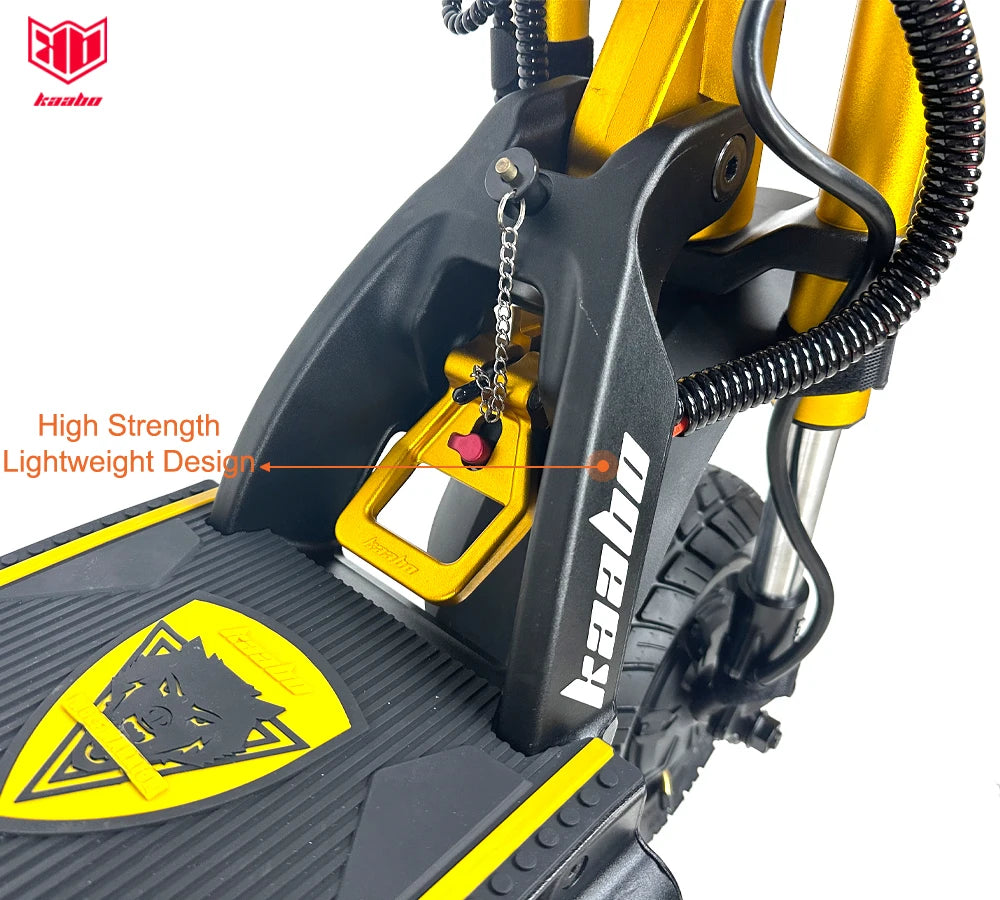 Original Newest Kaabo Wolf King GTR Max 72V 40Ah Battery 72V 100A 2-in-1 FOC Controller TFT display IPX7 Kaabo Electric Scooter
