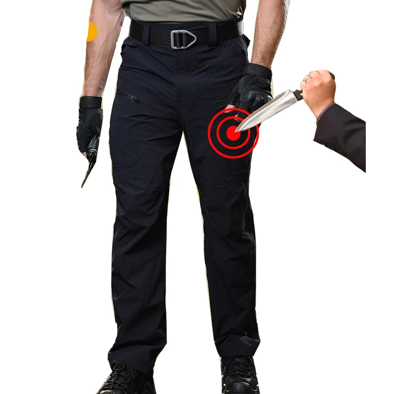 Security Office Self Defense Long Pants Stab Cut Resistant Clothes Stealth Knife Proof Trousers Stab-proof Anti-cut Safety Pants